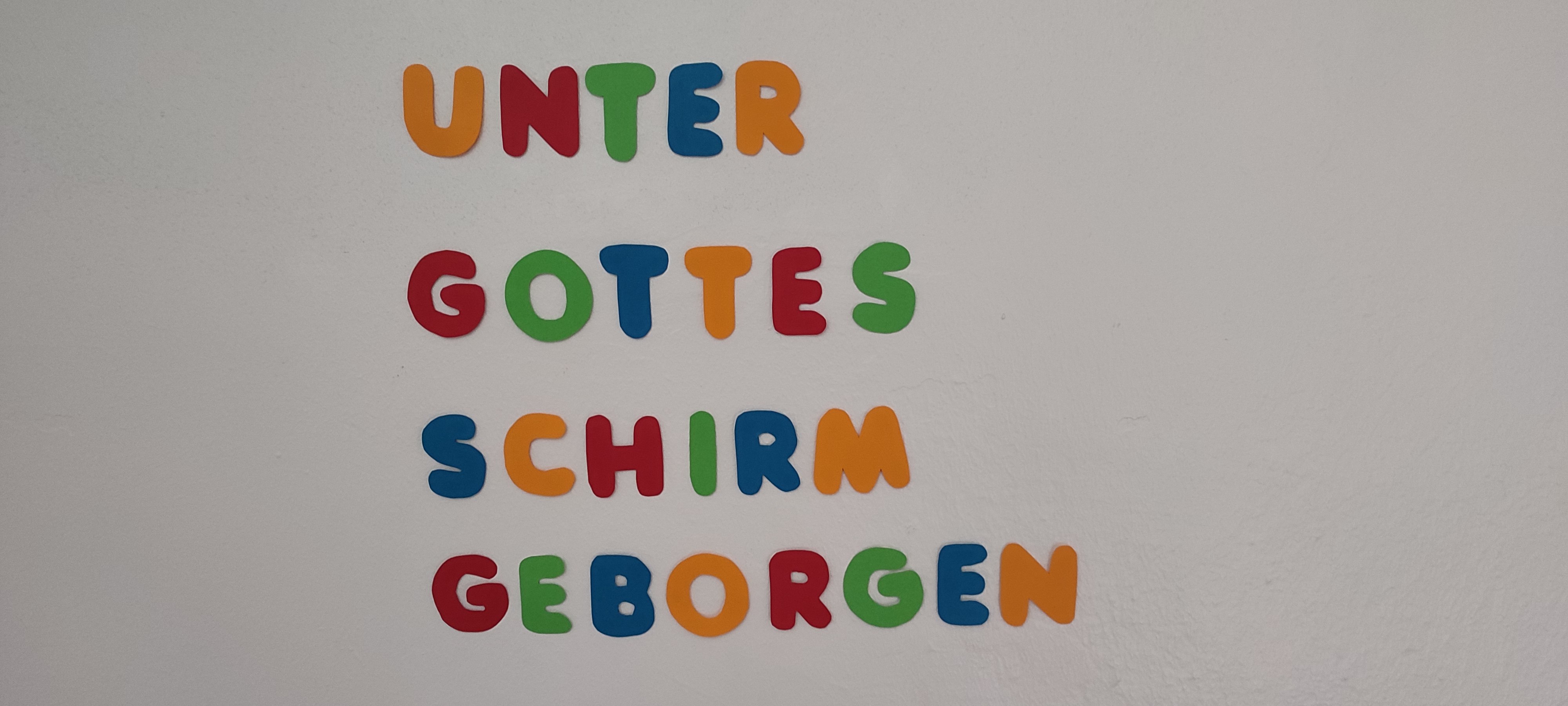 Unter Gottes Schirm geborgen